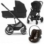 Stroller Cybex Balios S Lux 3 in 1 Moon Black car seat  Cloud G plus