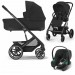 Коляска Cybex Balios S Lux 3 в 1 Moon Black автокрісло Aton B2