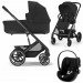 Stroller Cybex Balios S Lux 3 in 1 Moon Black car seat Cloud G Magic Black 