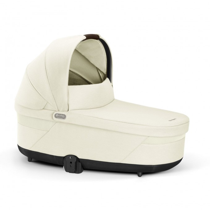 Коляска Cybex Balios S Lux Taupe 2 в 1 Chocolate Brown люлька Seashell Beige
