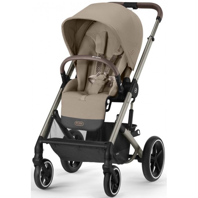 Stroller Cybex Balios S Lux Taupe 2 in 1 Almond Beige