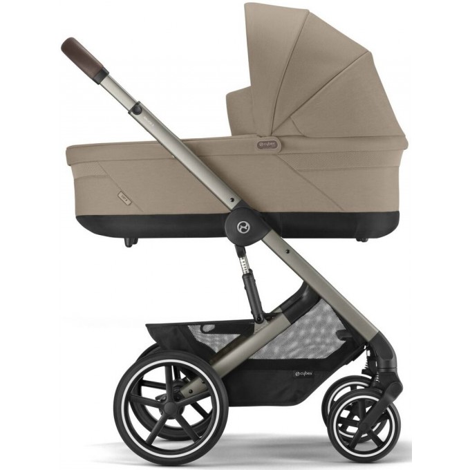 Stroller Cybex Balios S Lux Taupe 2 in 1 Almond Beige