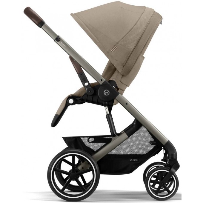 Коляска Cybex Balios S Lux Taupe 2 в 1 Almond Beige