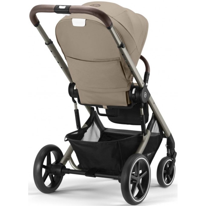 Коляска Cybex Balios S Lux Taupe 2 в 1 Almond Beige