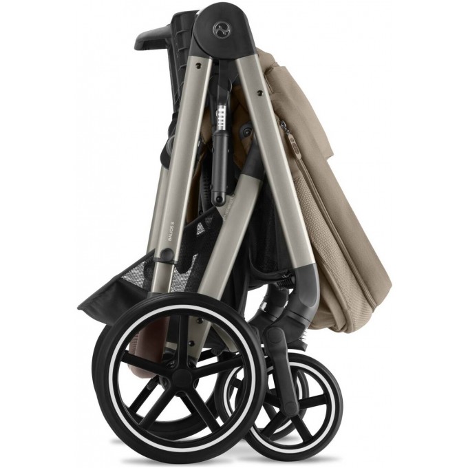 Stroller Cybex Balios S Lux Taupe 2 in 1 Almond Beige