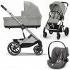 Коляска Cybex Balios S Lux 3 в 1 Stone Grey автокресло Cloud G plus