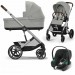 Коляска Cybex Balios S Lux 3 в 1 Stone Grey автокрісло Aton B2 i-Size