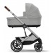 Коляска Cybex Balios S Lux Silver 2 в 1 Stone Grey 