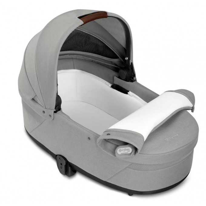 Коляска Cybex Balios S Lux Silver 2 в 1 Stone Grey 