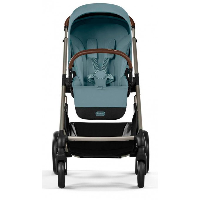 Коляска Cybex Balios S Lux Taupe 2 в 1 Stormy Blue 