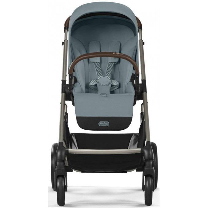 Коляска Cybex Balios S Lux Taupe 2 в 1 Stormy Blue 