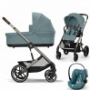 Коляска Cybex Balios S Lux 3 в 1 Stormy Blue автокрісло Cloud G plus