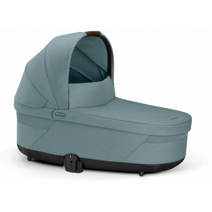 Коляска Cybex Balios S Lux 3 в 1 Stormy Blue автокрісло Aton B2 i-Size Volcano Black