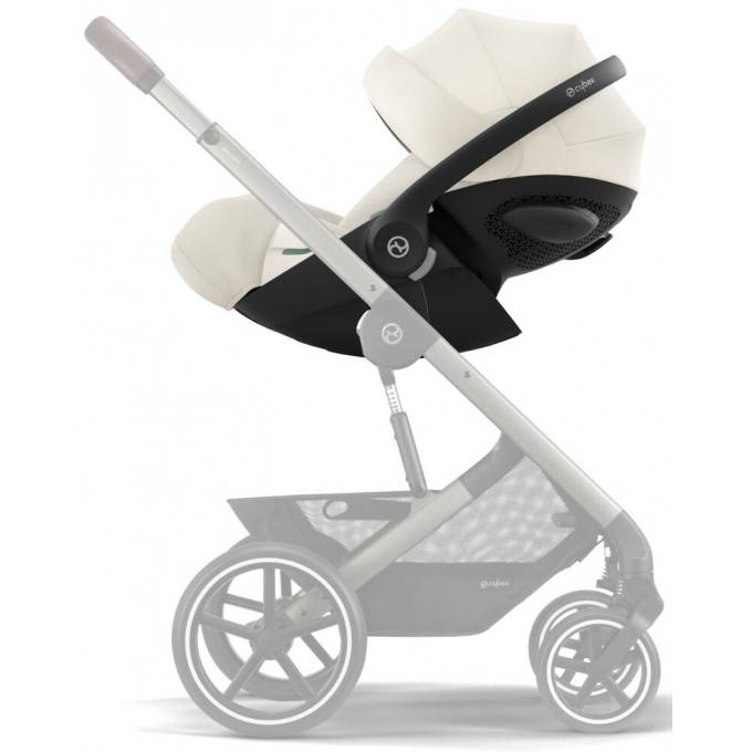 Коляска Cybex Balios S Lux 3 в 1 Seashell Beige автокресло Cloud G plus