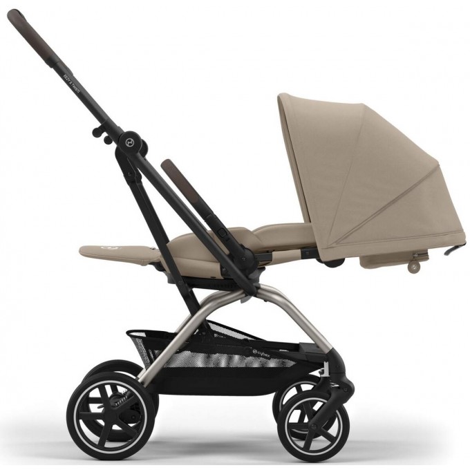 Прогулянкова коляска Cybex Eezy S Twist plus 2 almond beige