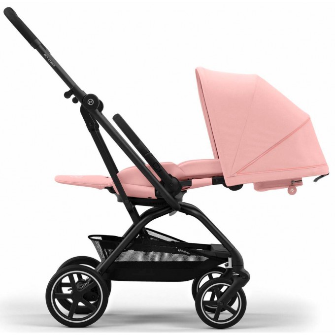 Прогулянкова коляска Cybex Eezy S Twist plus 2 BLK candy pink