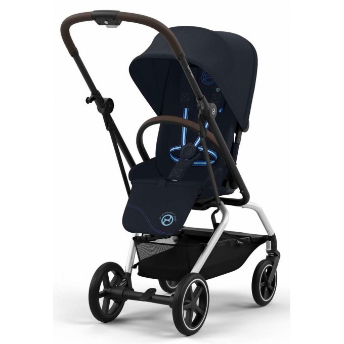 Прогулочная коляска Cybex Eezy S Twist plus 2 SLV dark blue
