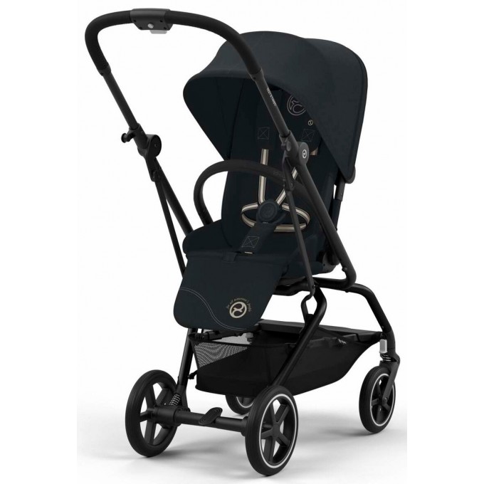 Прогулянкова коляска Cybex Eezy S Twist plus 2 BLK magic black