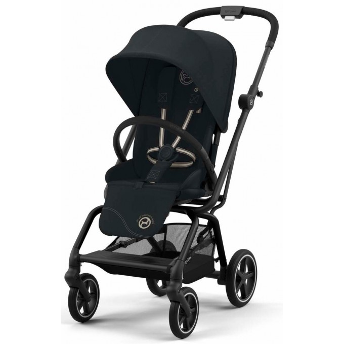 Прогулянкова коляска Cybex Eezy S Twist plus 2 BLK magic black