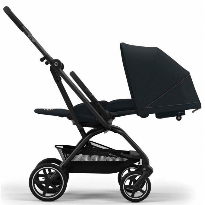 Прогулянкова коляска Cybex Eezy S Twist plus 2 BLK magic black