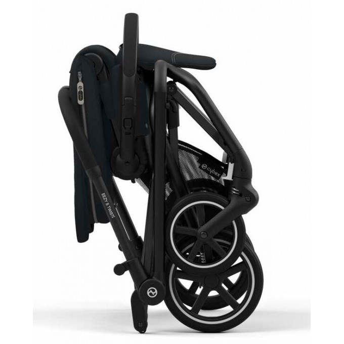 Прогулянкова коляска Cybex Eezy S Twist plus 2 BLK magic black