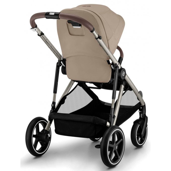 Cybex Gazelle S Almond Beige коляска для двойни