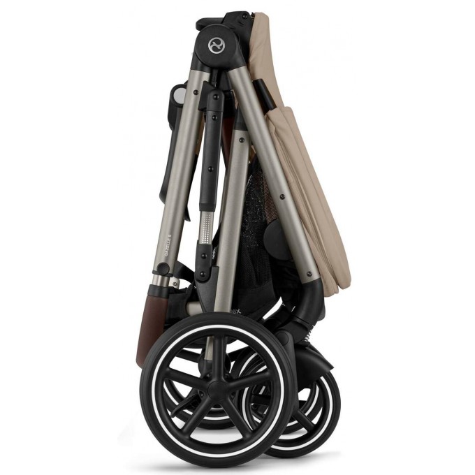 Cybex Gazelle S 2 в 1 Almond Beige коляска для двійні