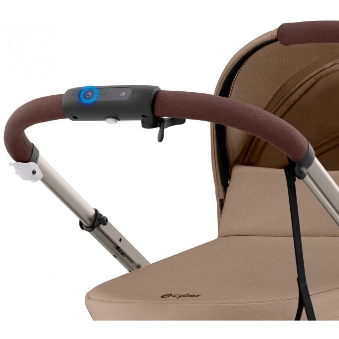 Коляска Cybex e-Gazelle S 2 в 1 Almond Beige  з електроприводом