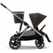 Cybex Gazelle S 2 в 1 Chocolate Brown коляска для двійні