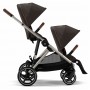 Cybex Gazelle S Chocolate Brown коляска для двійні