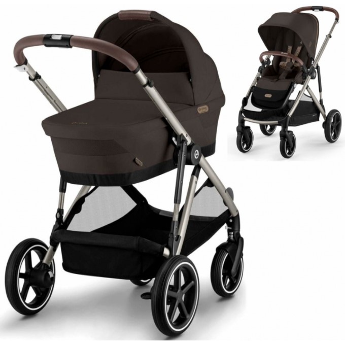 Cybex Gazelle S Taupe 2 в 1 Chocolate Brown