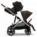 Cybex Gazelle S 2 в 1 Chocolate Brown коляска для двійні