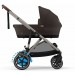 Коляска для двійні Cybex e-Gazelle S 2 в 1 Chocolate Brown з електроприводом