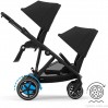 Коляска для двойни Cybex e-Gazelle S Moon Black с электроприводом