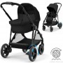 Коляска Cybex e-Gazelle S 2 в 1 Moon Black з електроприводом