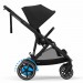 Коляска для двійні Cybex eGazelle S 2 в 1 Moon Black 