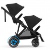 Коляска для двойни Cybex eGazelle S Moon Black