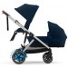 Коляска для двійні Cybex e-Gazelle S 2 в 1 Ocean Blue з електроприводом