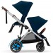 Коляска для двійні Cybex e-Gazelle S 2 в 1 Ocean Blue з електроприводом