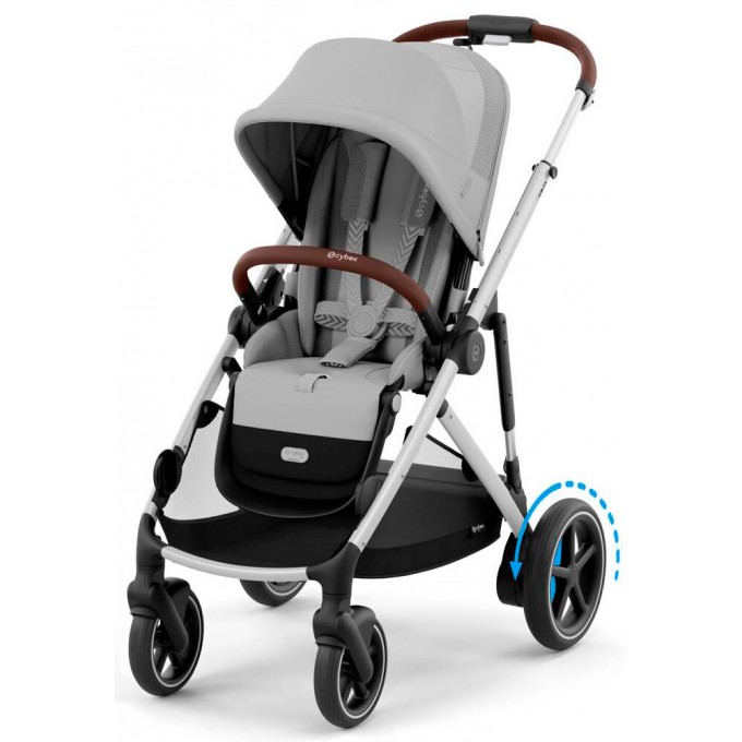 Коляска Cybex e-Gazelle S 2 в 1 Stone Grey з електроприводом