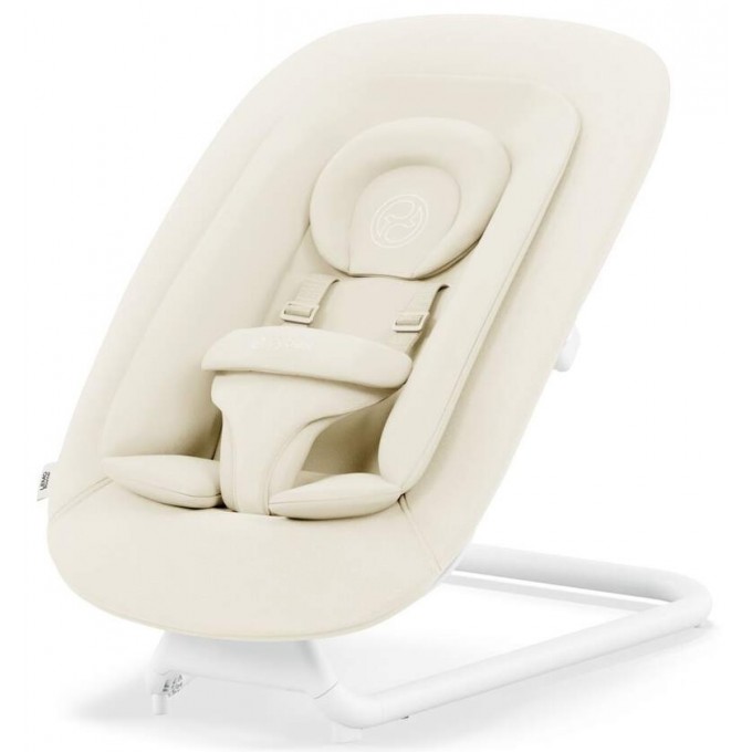 Баунсер Cybex Lemo canvas white