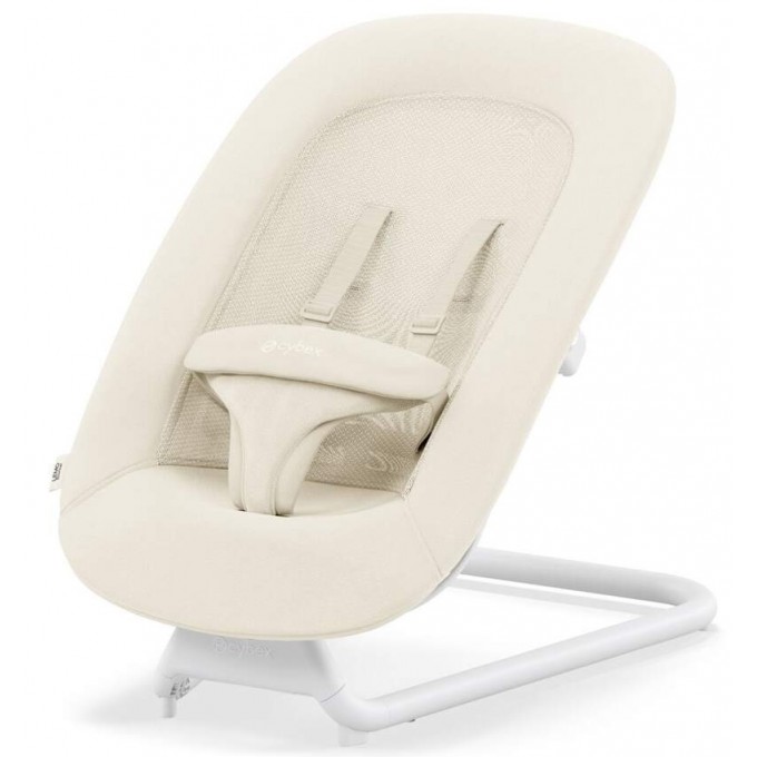 Баунсер Cybex Lemo canvas white