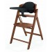 Cybex Click & Fold all natural dark стільчик для годування 3 в 1