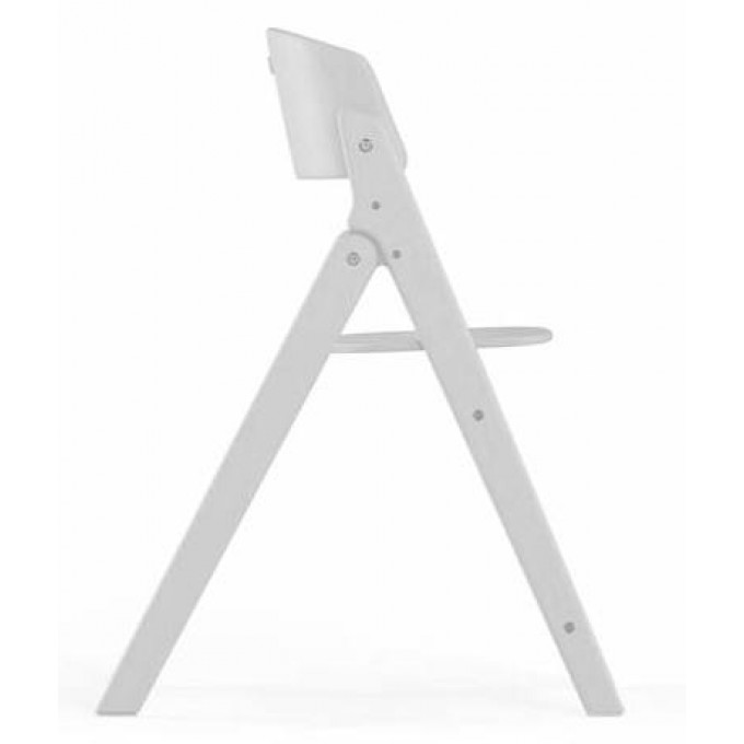 Cybex Click & Fold all white high chair