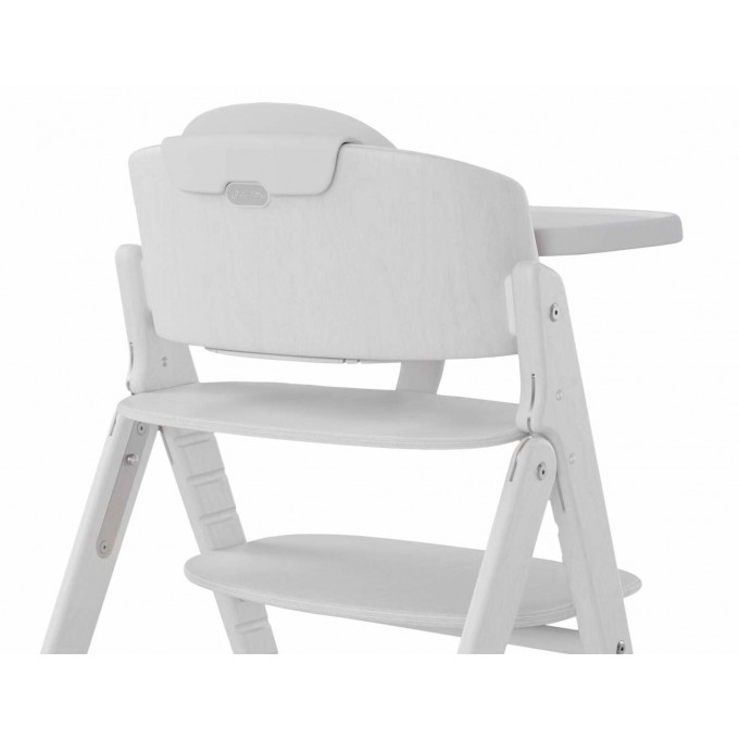 Cybex Click & Fold all white high chair 3 in 1