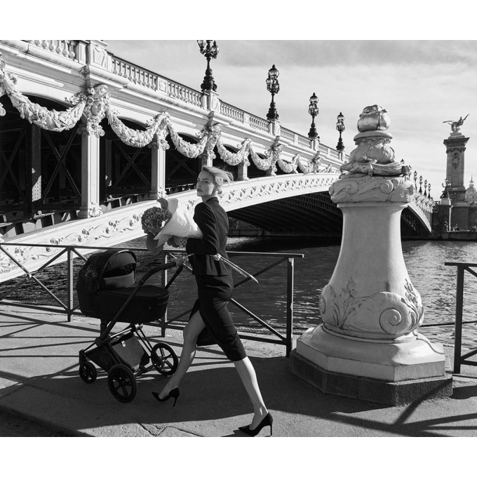 Коляска Cybex e-Priam La Parisienne з електроприводом 2 в 1