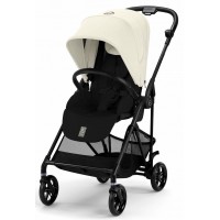Прогулянкова коляска Cybex Melio Carbon Canvas White