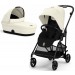 Коляска Cybex Melio 2 в 1 Carbon Canvas White