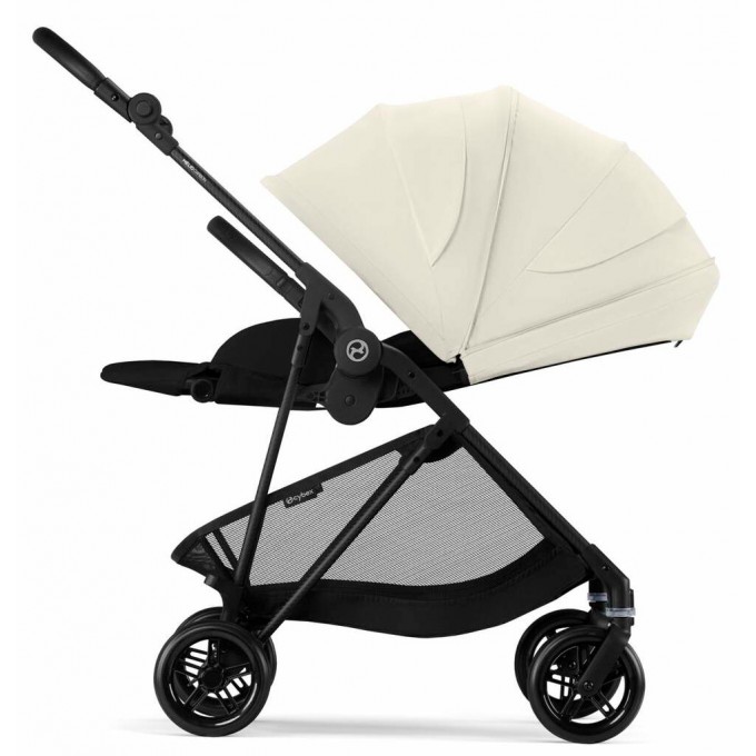 Stroller Cybex Melio Carbon Canvas White