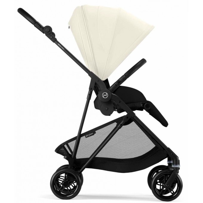 Stroller Cybex Melio Carbon Canvas White